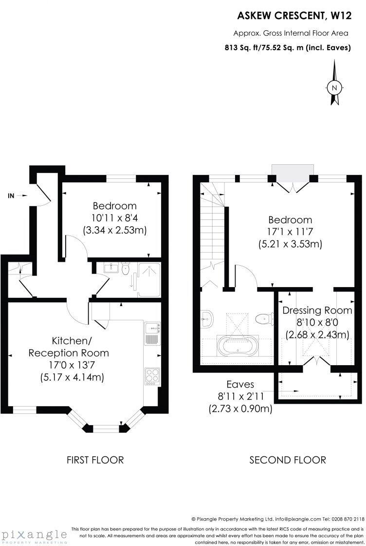 Askew Crescent, Hammersmith And Fulham W12 floorplan