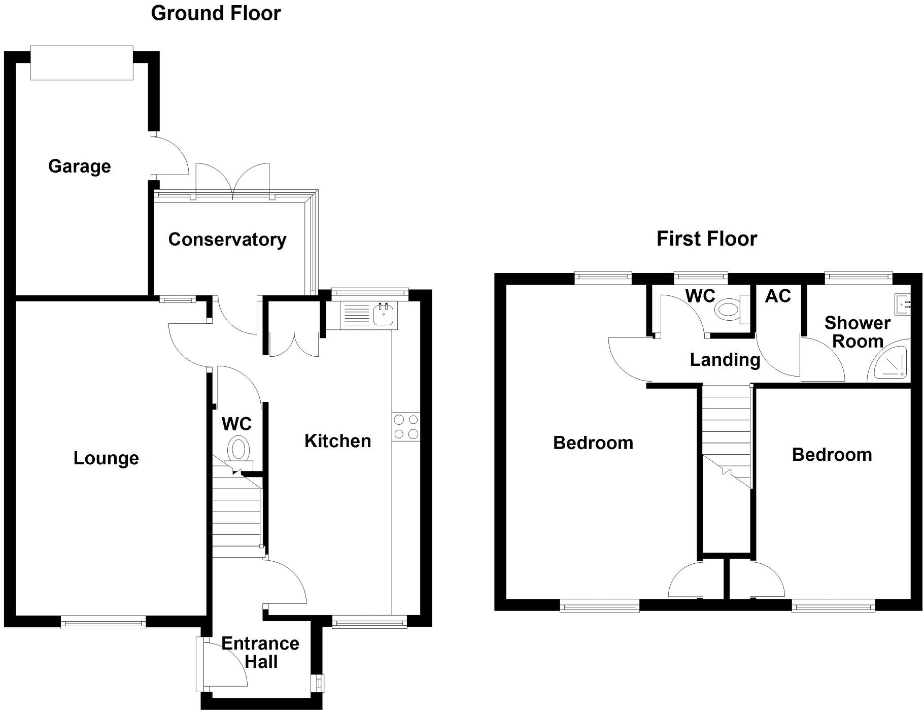 Cuffling Drive, Leicester, Leicestershire. LE3 6PD floorplan
