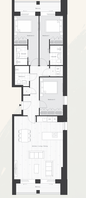 Goldwynn Quay, Selsdon Way, Tower Hamlets, London floorplan