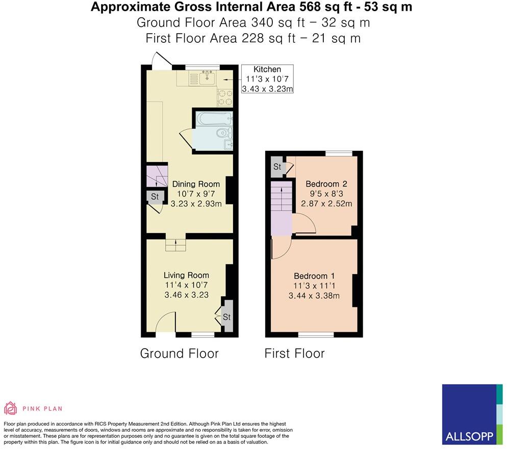 Amenbury Lane, Harpenden, AL5 floorplan