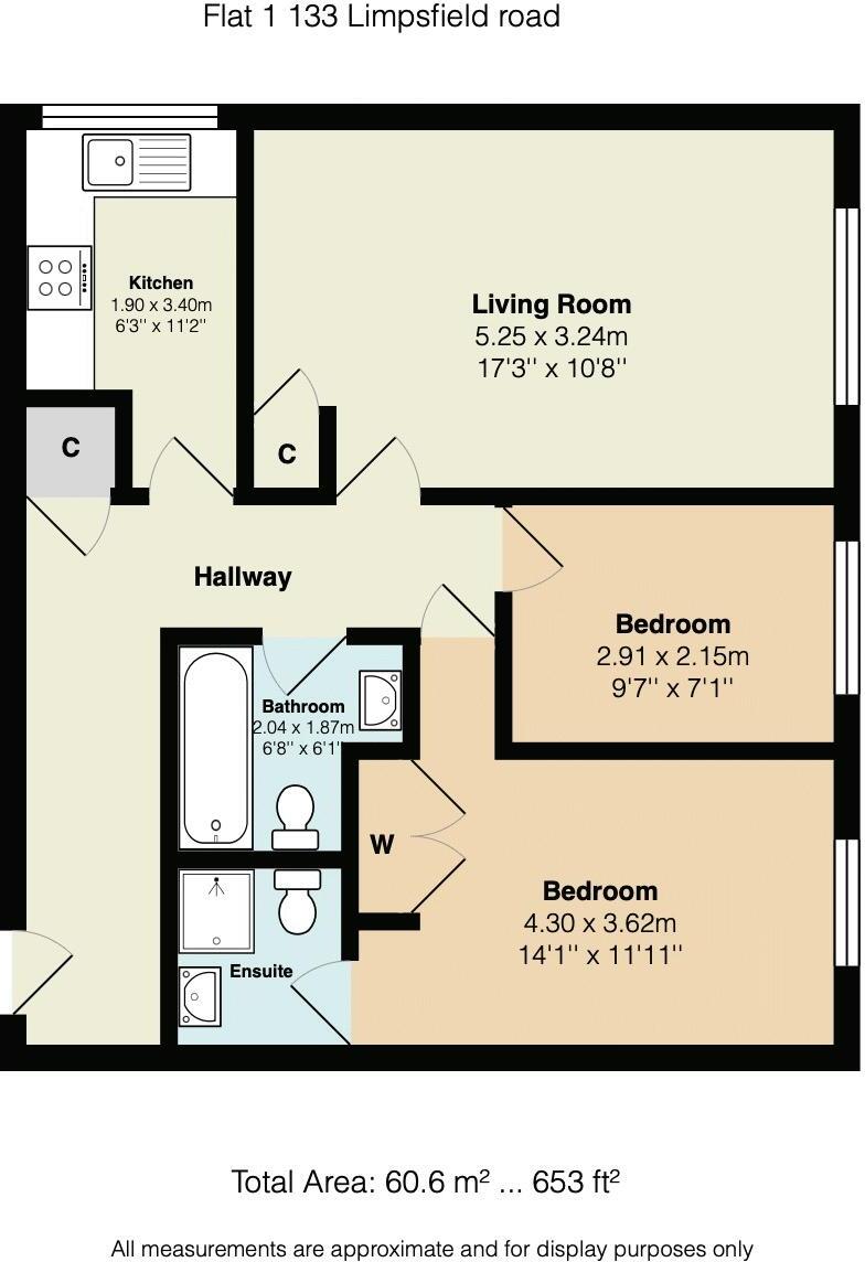 Limpsfield Road, South Croydon floorplan