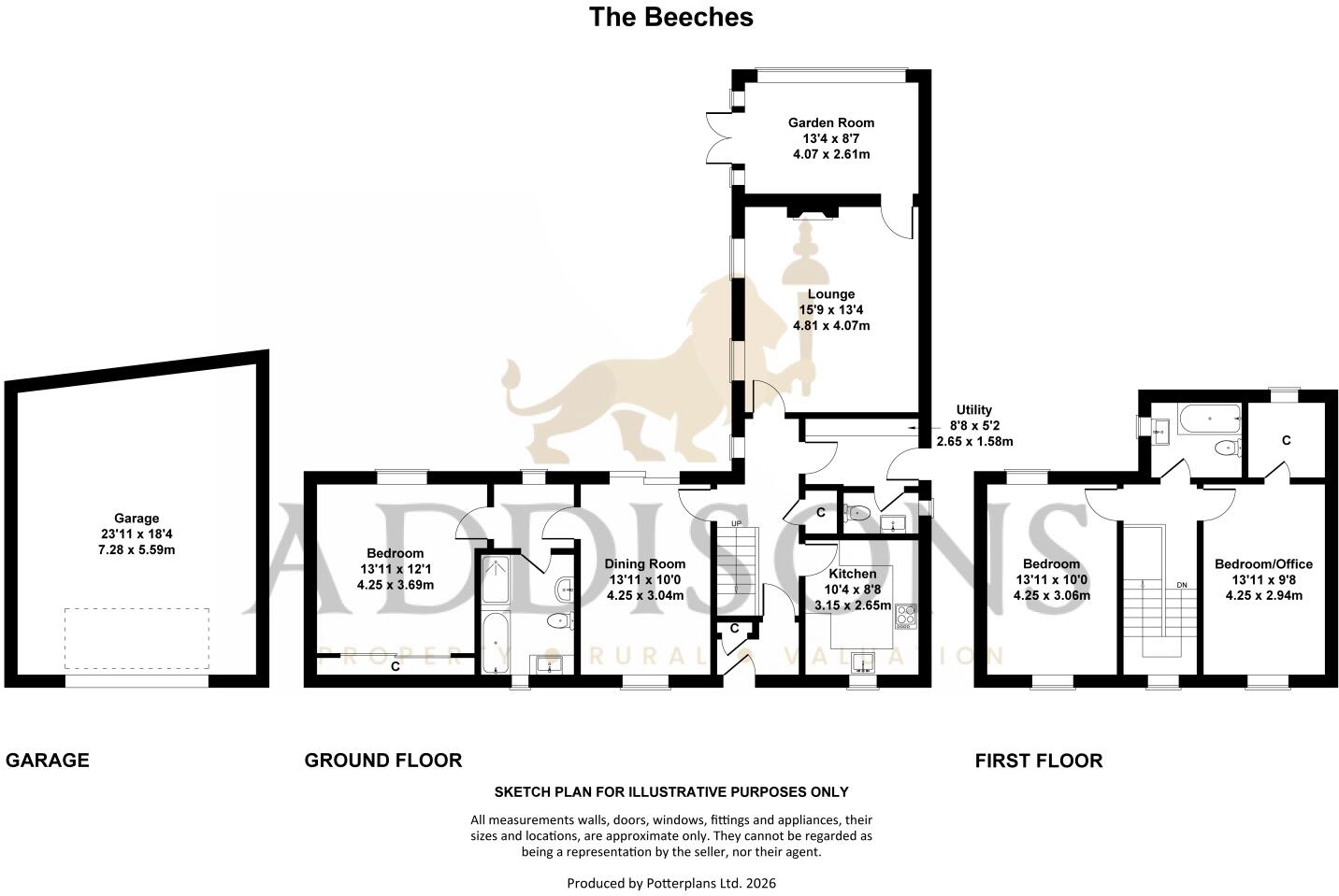 Queen Street, Barnard Castle, County Durham, DL12 floorplan