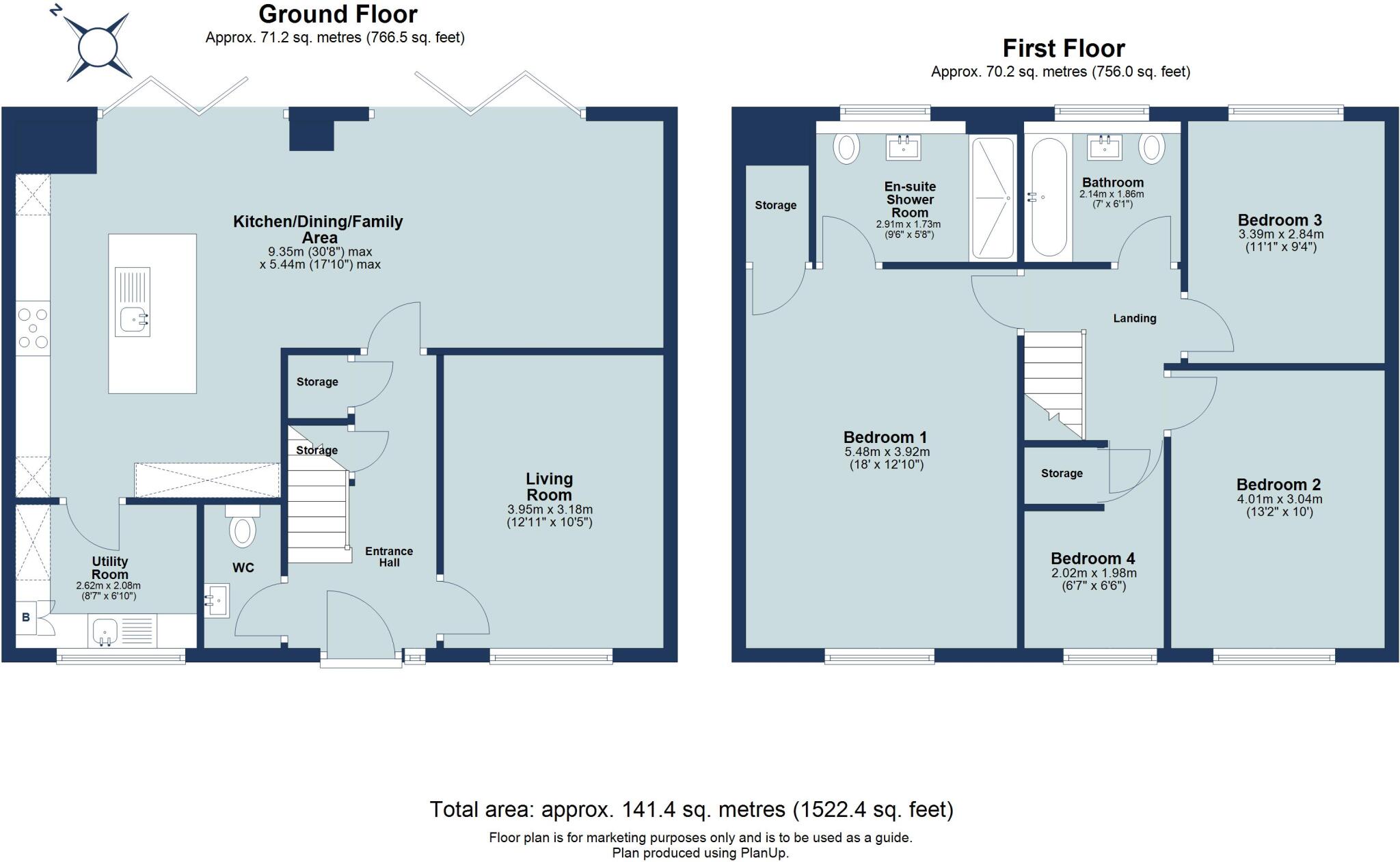 Chesterton Avenue, Harpenden, Hertfordshire, AL5 floorplan