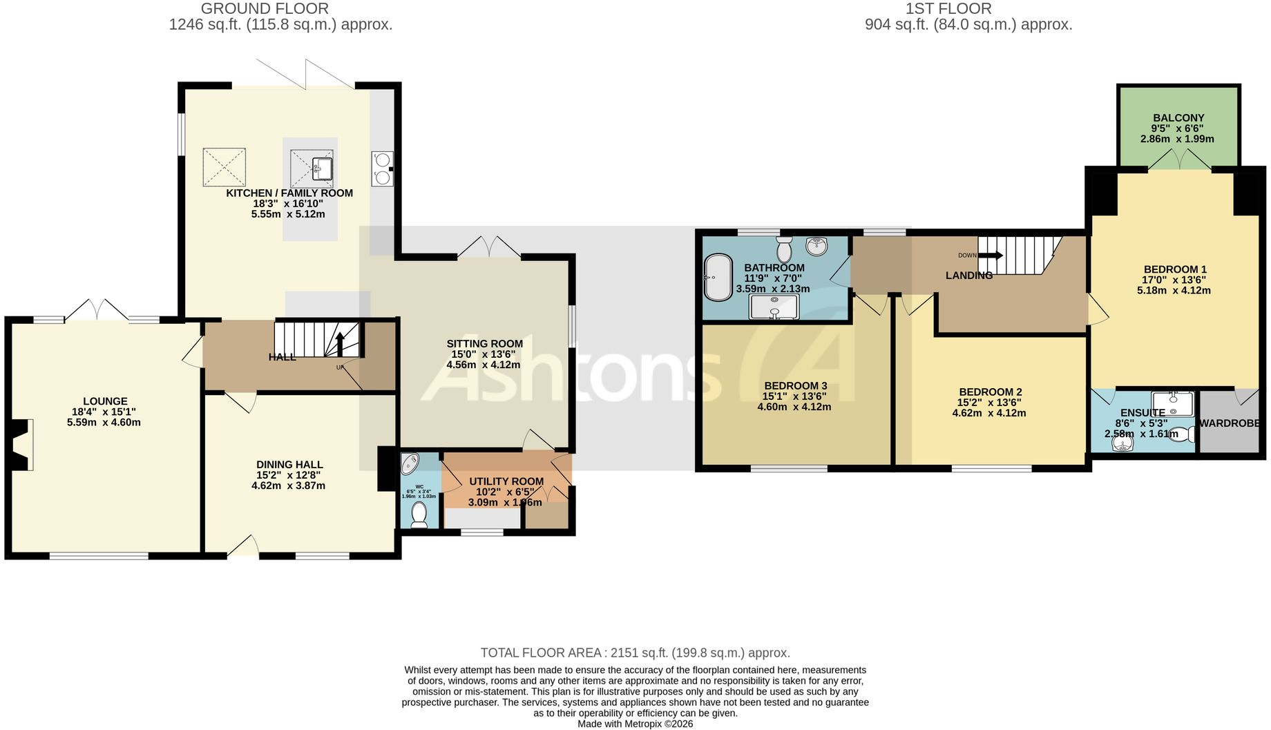 Broseley Lane, Culcheth, WA3 floorplan