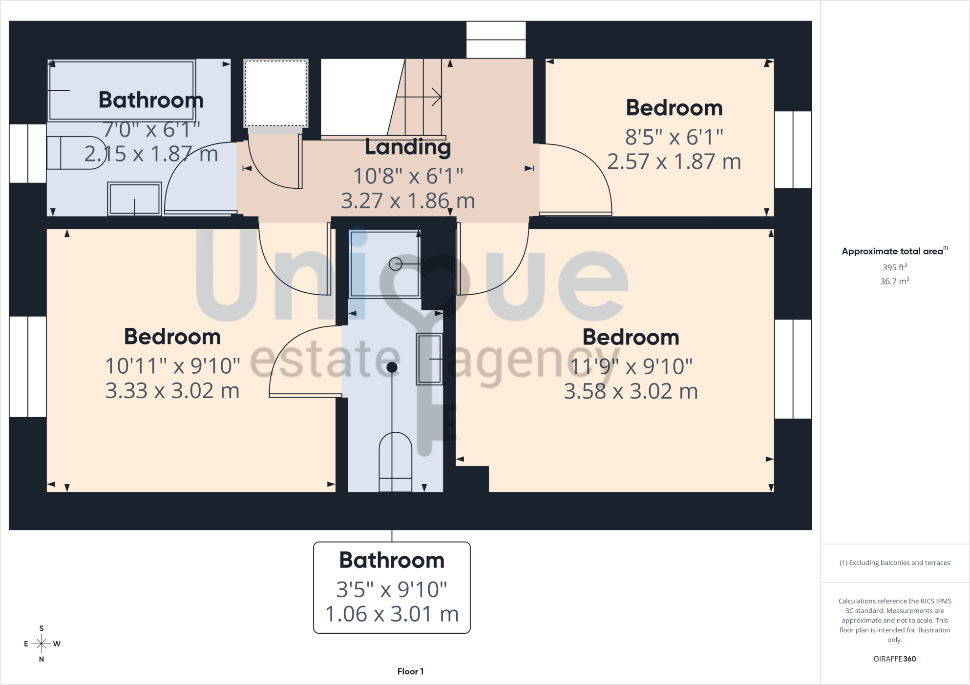 Farriers Place, Great Eccleston, Preston, Lancashire, PR3 floorplan
