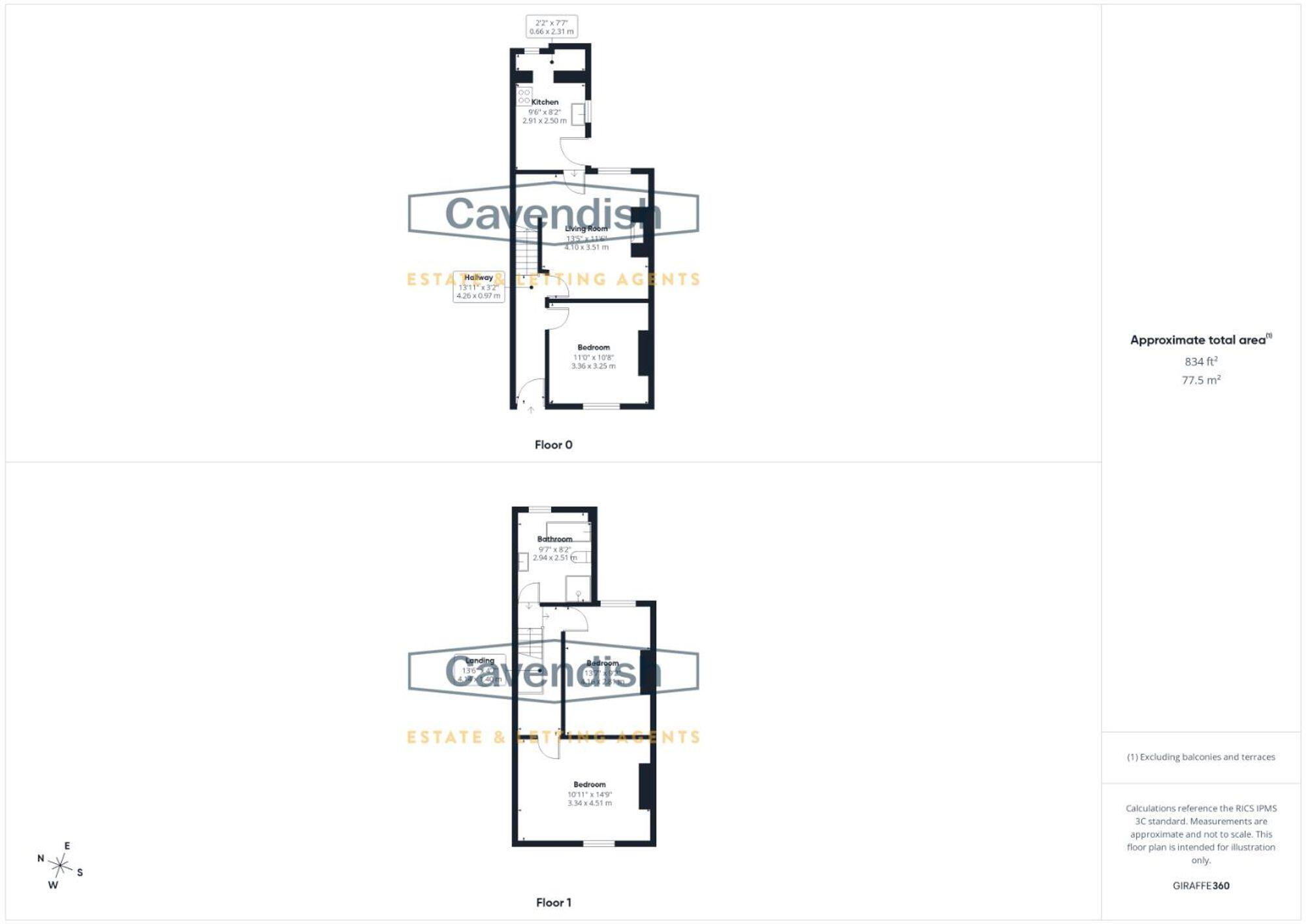 Denbigh Street, Chester, CH1 floorplan