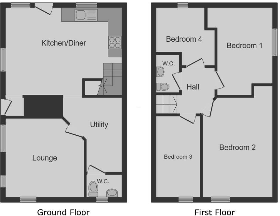 7 Nethergate Street, Bungay, Suffolk, NR35 1HE floorplan