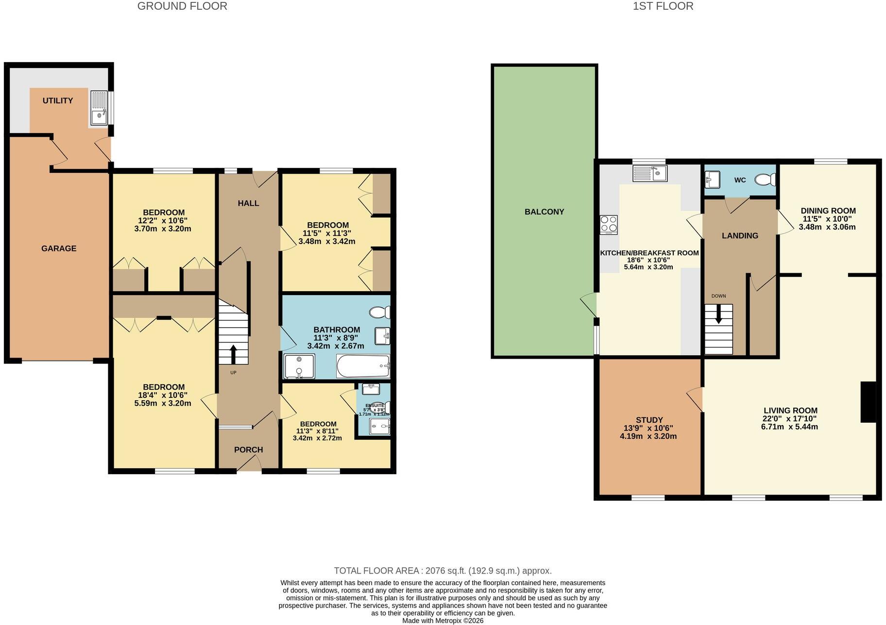 Leinthall Starkes, Ludlow, SY8 floorplan