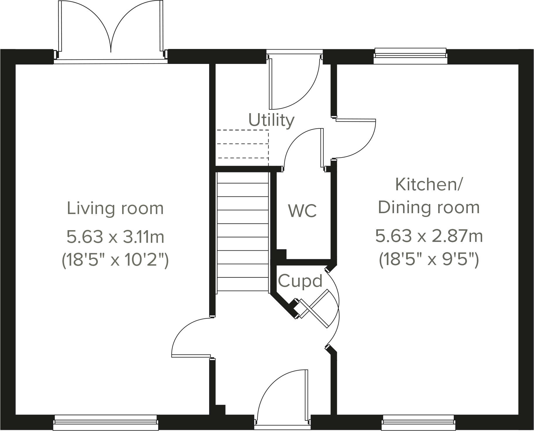 Derby Road,
Loughborough,
LE12 5BT floorplan