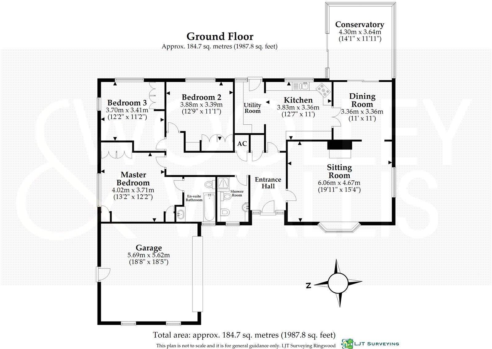 Monkworthy Drive, BH24 floorplan