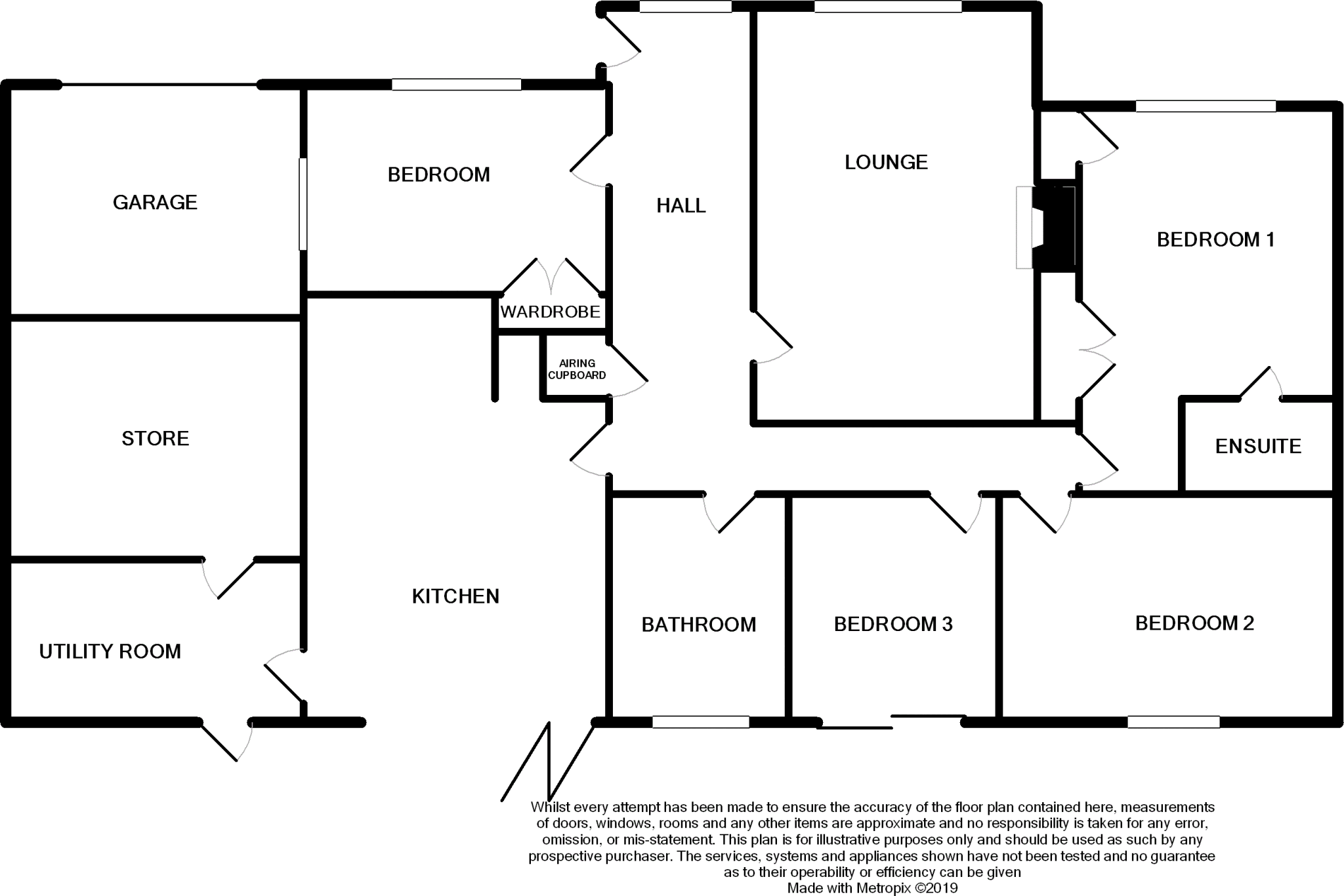 High Street, Wicklewood, Wymondham, Norfolk, NR18 floorplan