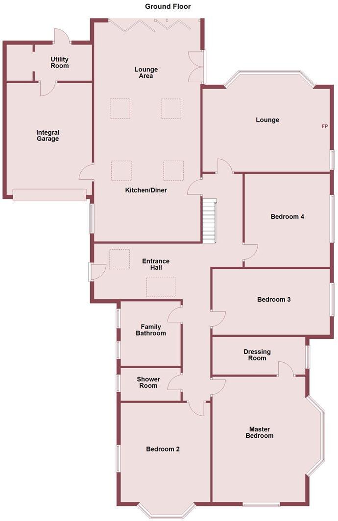 Overdale Road, Willaston floorplan