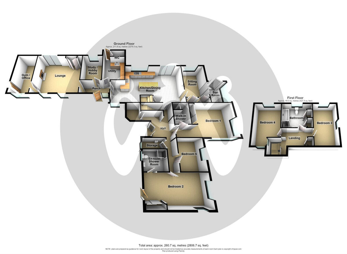 Llangristiolus, Bodorgan, Anglesey, LL62 floorplan