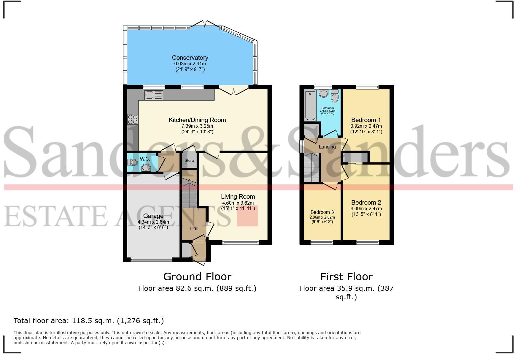Wessons Road, Bidford-on-Avon,  Alcester, B50 floorplan