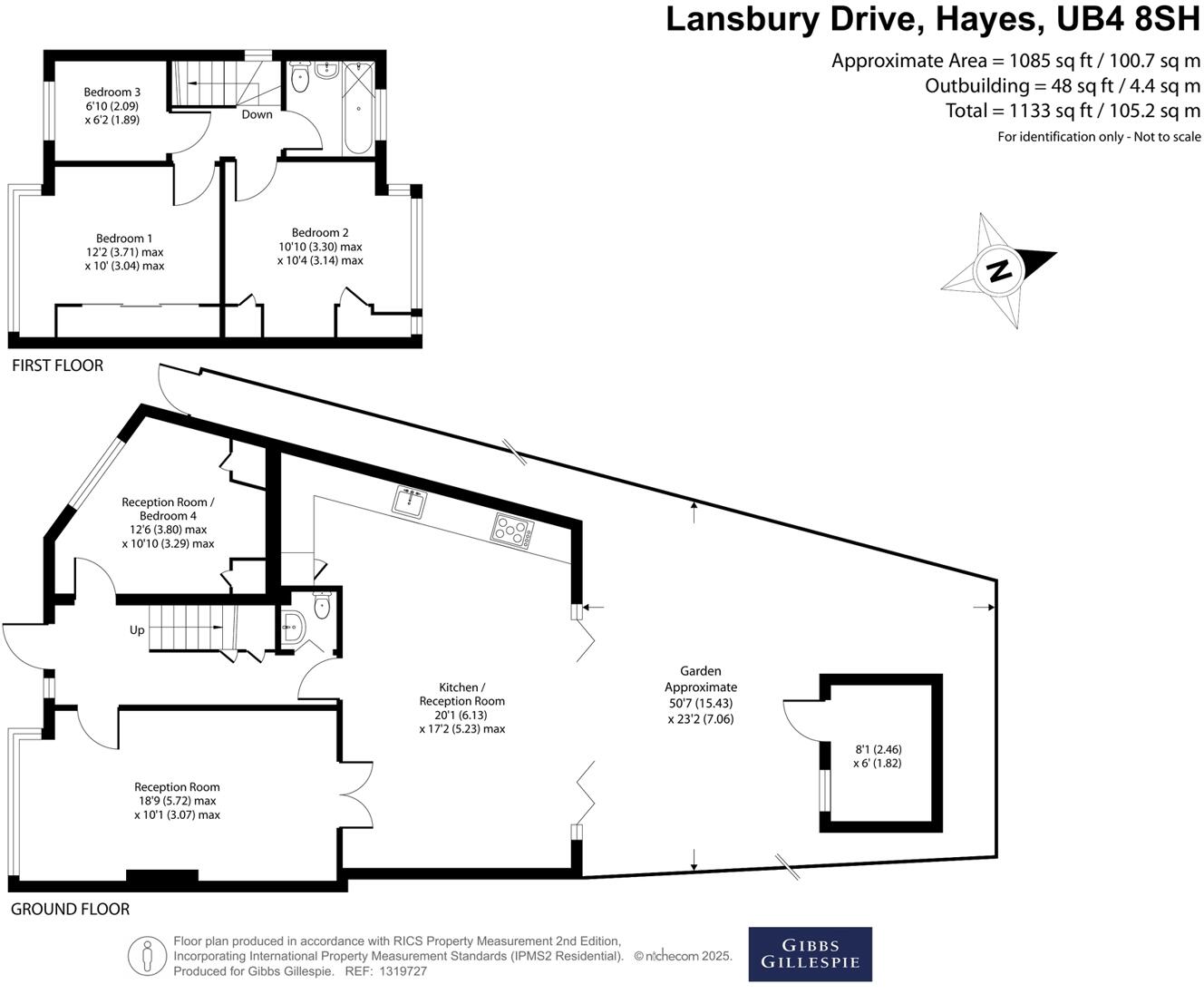 Lansbury Drive, Hayes floorplan