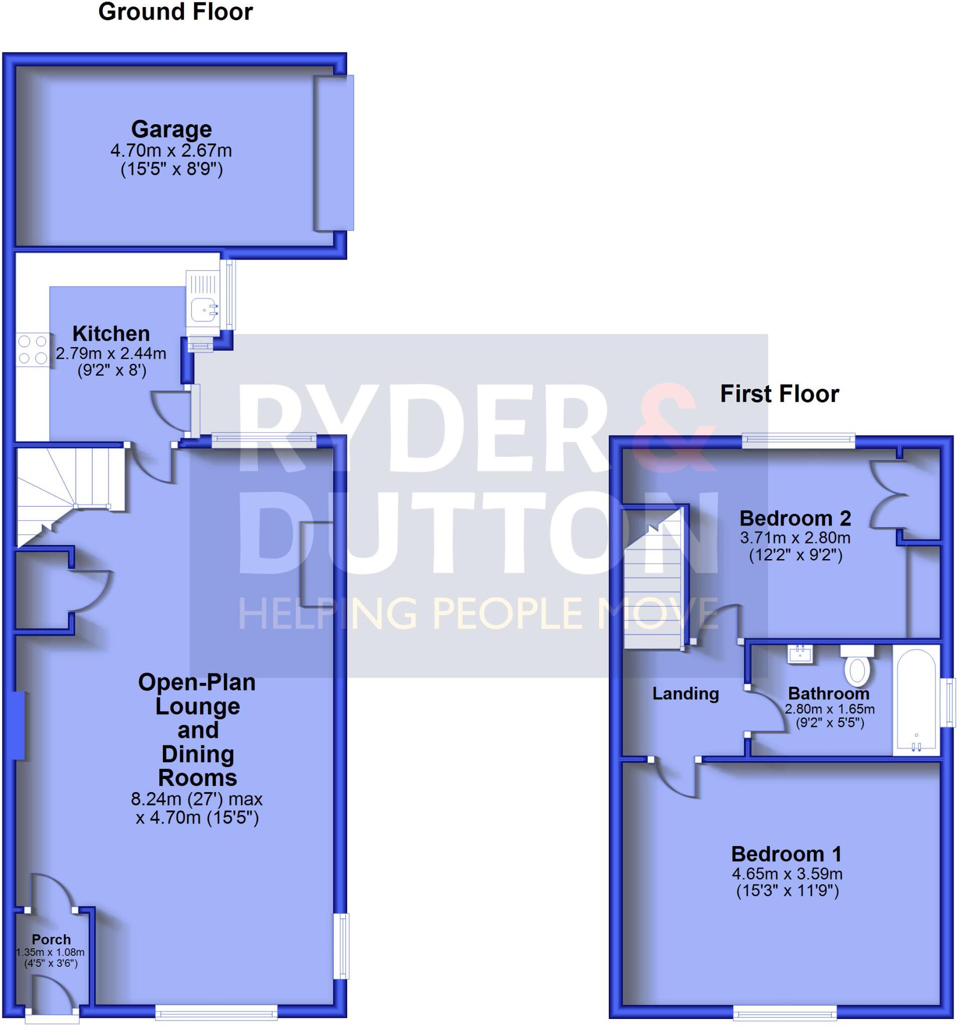 Burnley Road, Loveclough, Rossendale, BB4 floorplan