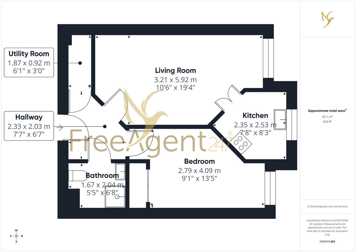 #WelcomeHome to: 37 Brook Street, Worcester, WR1 floorplan