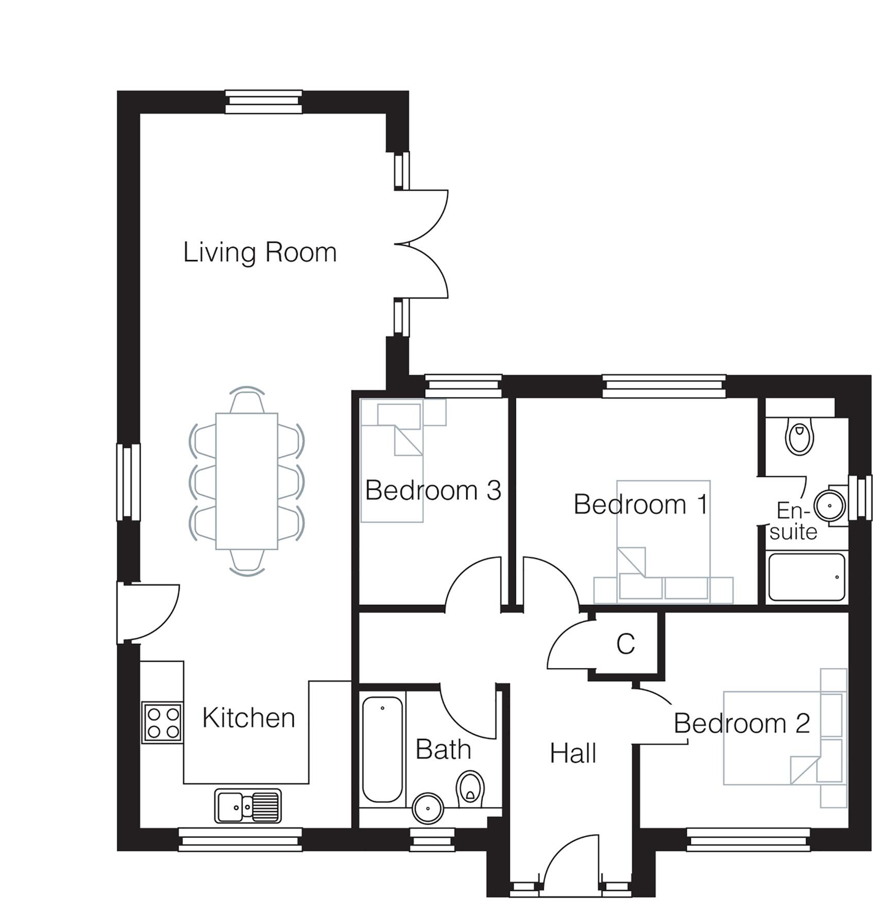 Martello Drive, Kirby Road, Walton On The Naze floorplan