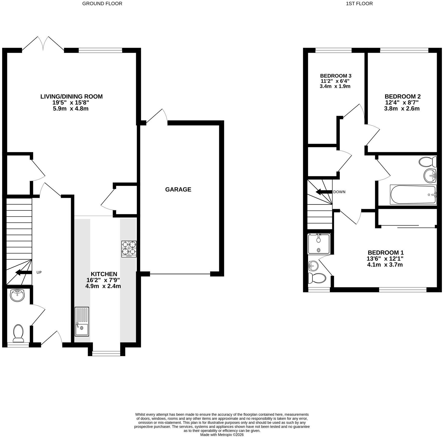 Red Cedar Avenue, Fleet, GU51 floorplan