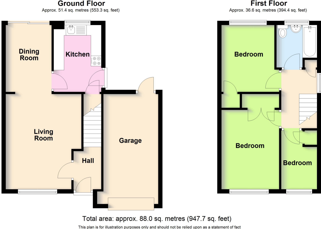 Buccleuch Close, Dunchurch, Rugby floorplan
