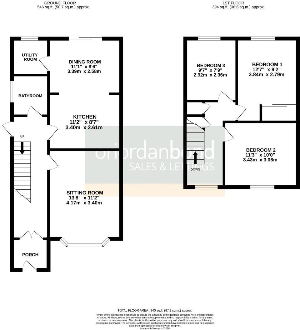 Barnfield Close, Kingsthorpe, Northampton NN2 floorplan