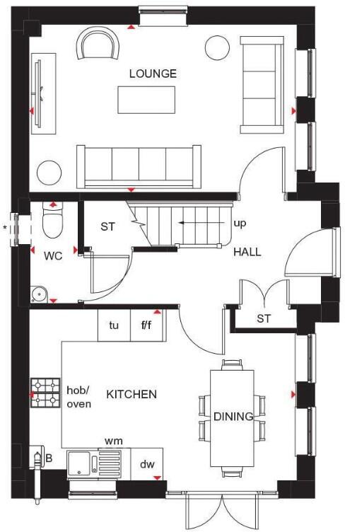 1 Abbey View Road, Whitby, North Yorkshire, YO22 4FR floorplan