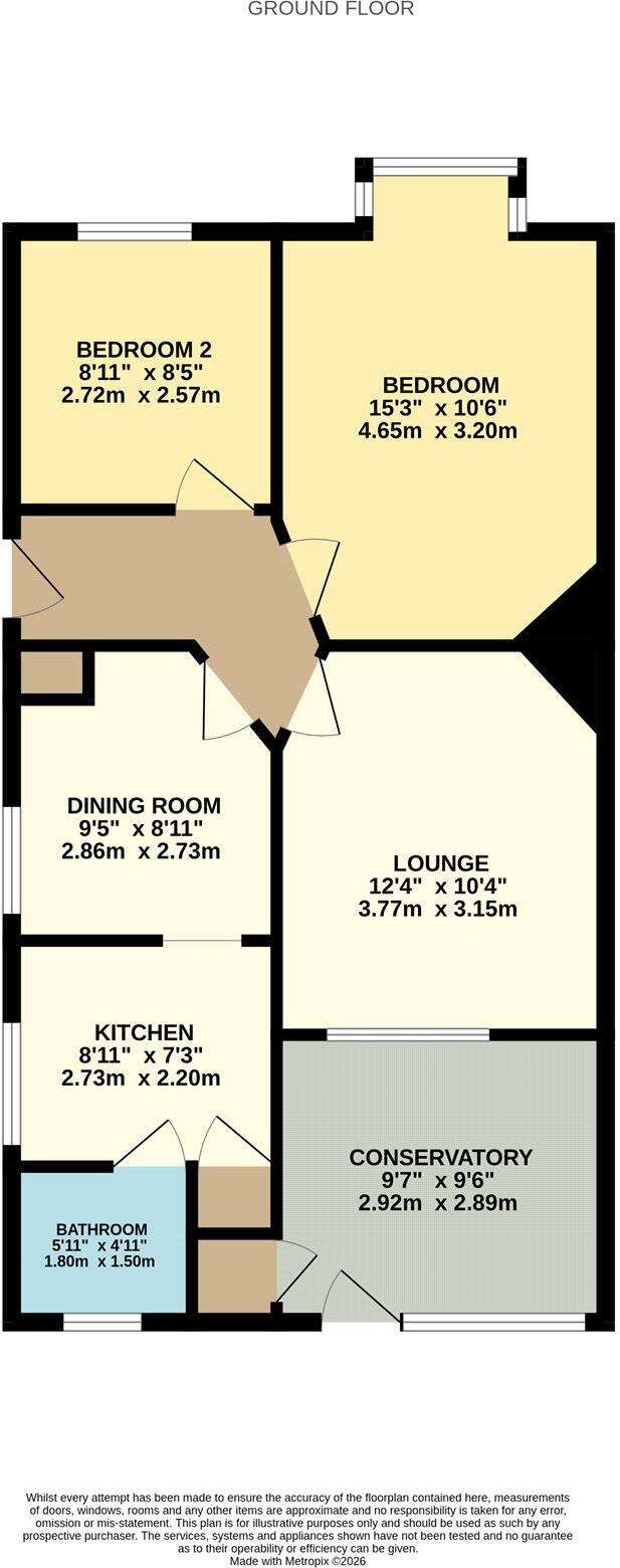 Oxford Road, Gosport, Hampshire floorplan
