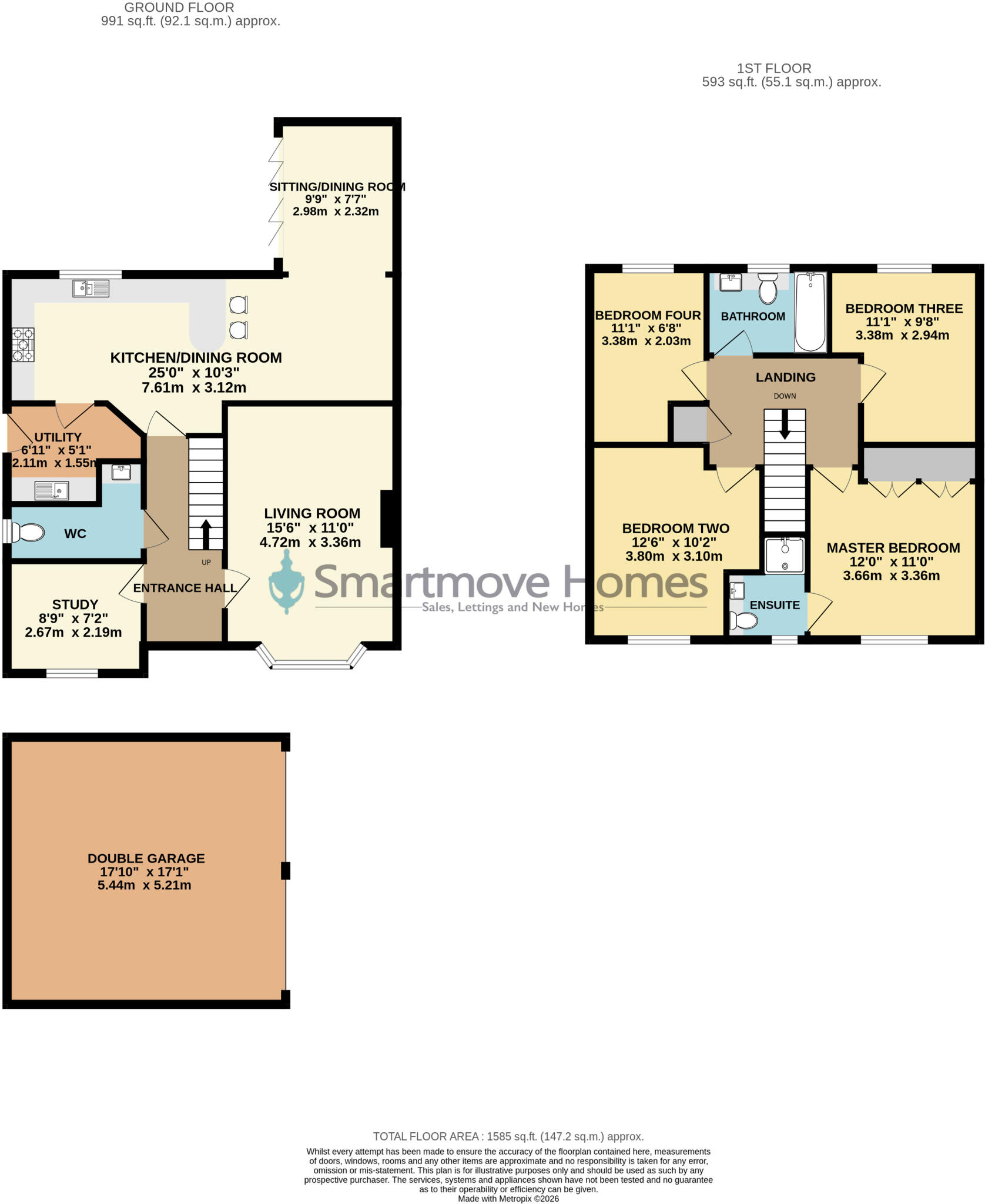 Rock House Close, Tibshelf floorplan