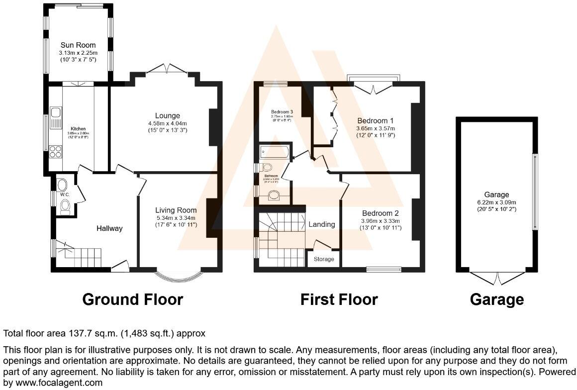 Sylvan Grove, Darlington, DL3 floorplan