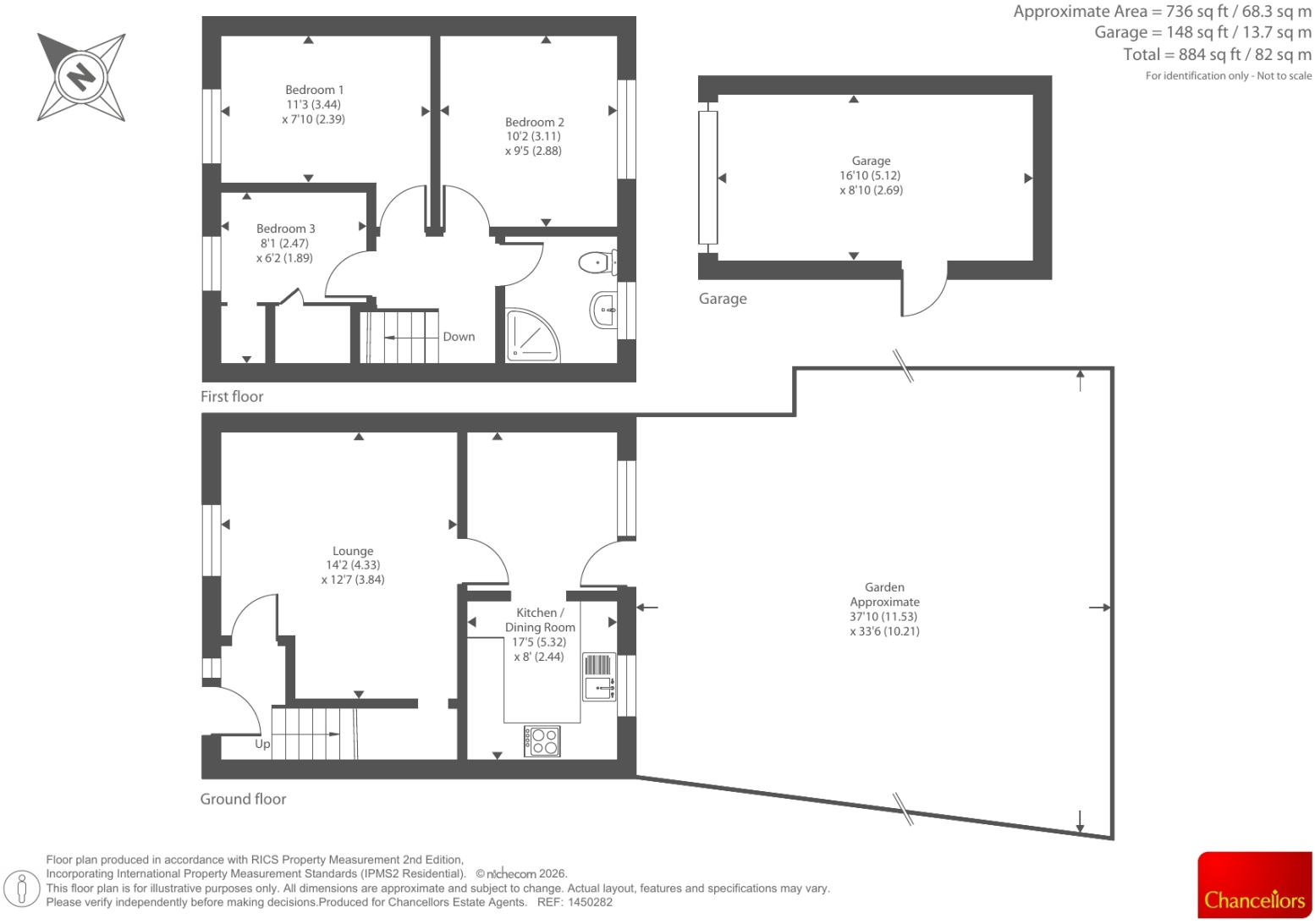 Morgan Close, Banbury floorplan