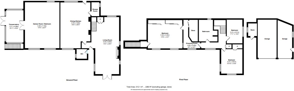 Skipton Road, Cross Hills floorplan
