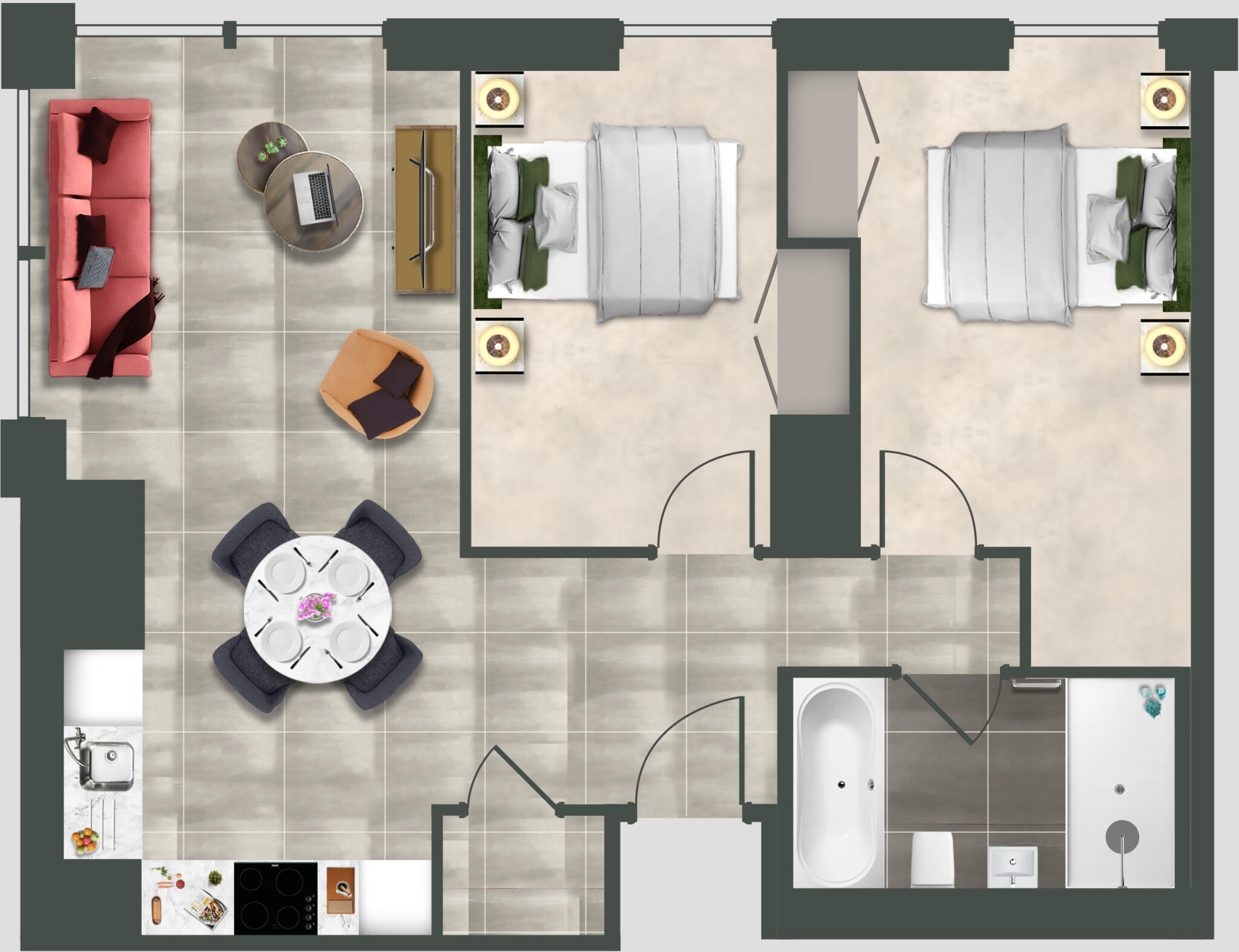 Angel Gardens, M4 floorplan