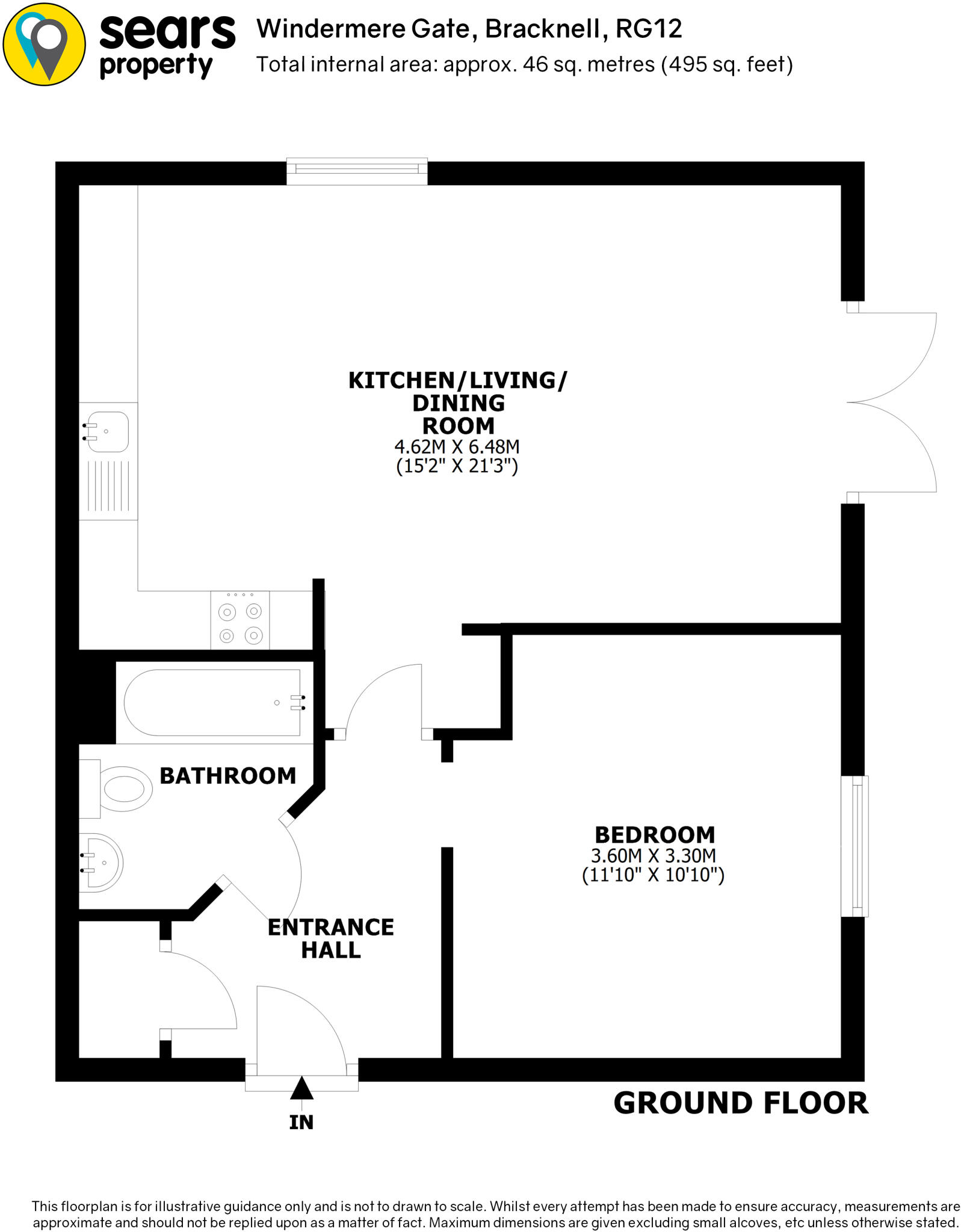 Windermere Gate, Bracknell, RG12 floorplan