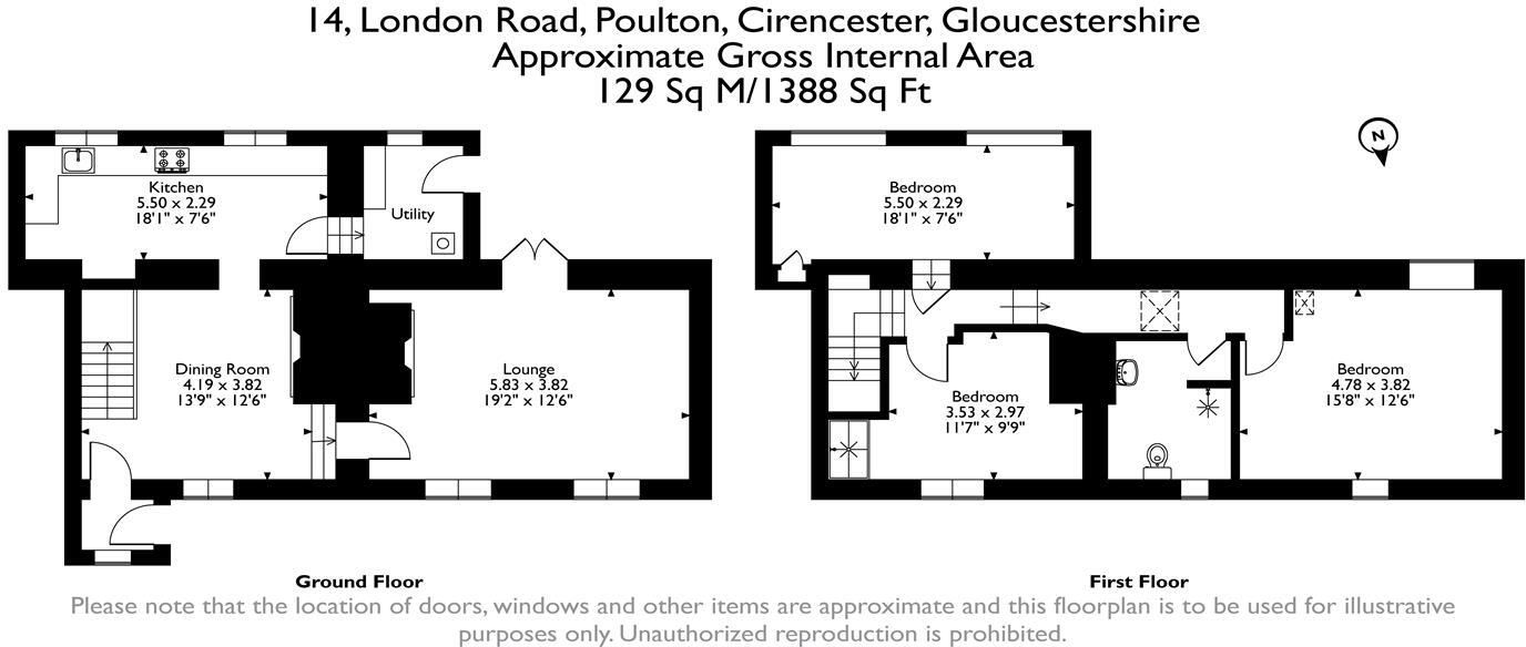 Poulton, Nr Cirencester floorplan