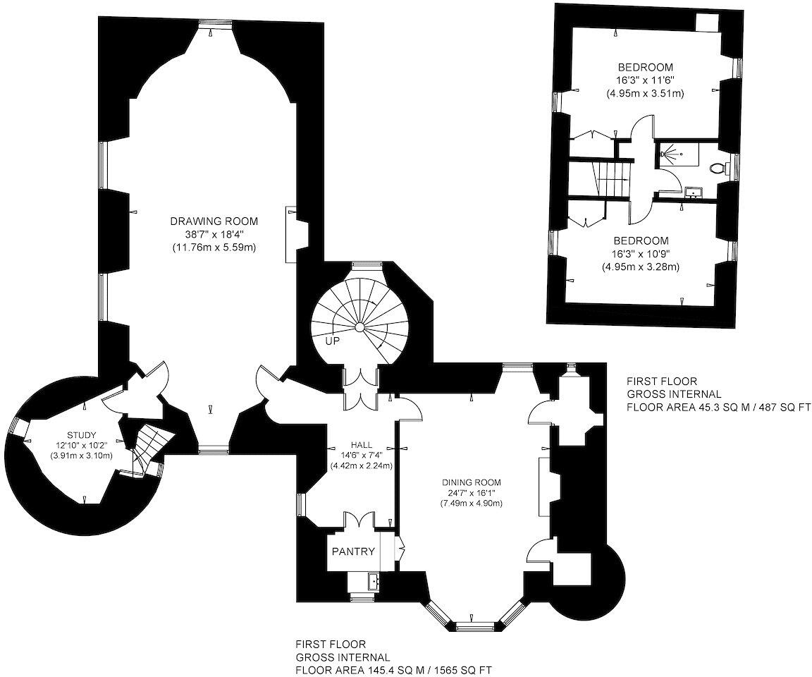 Castle Gogar, 180 Glasgow Road, Edinburgh, Midlothian floorplan