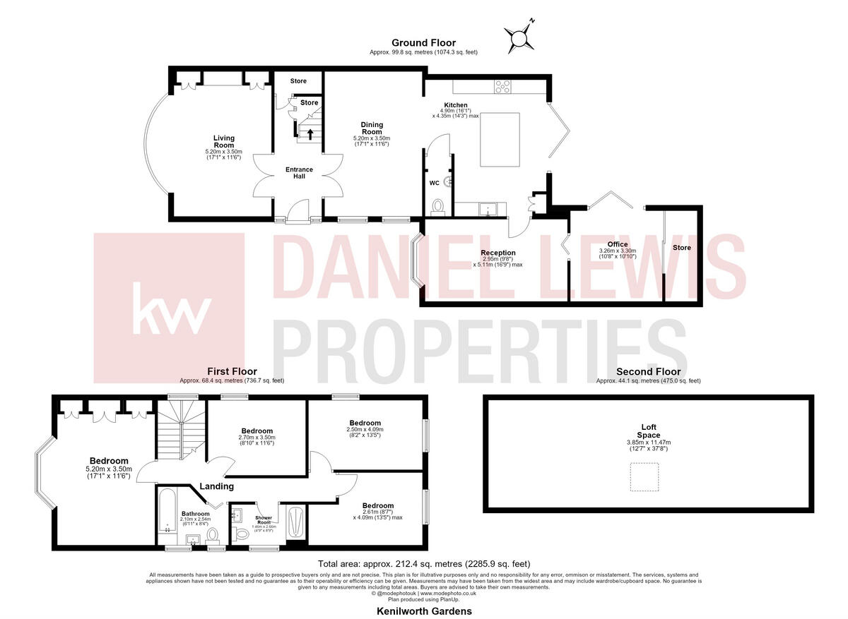 Kenilworth Gardens, Loughton, IG10 floorplan