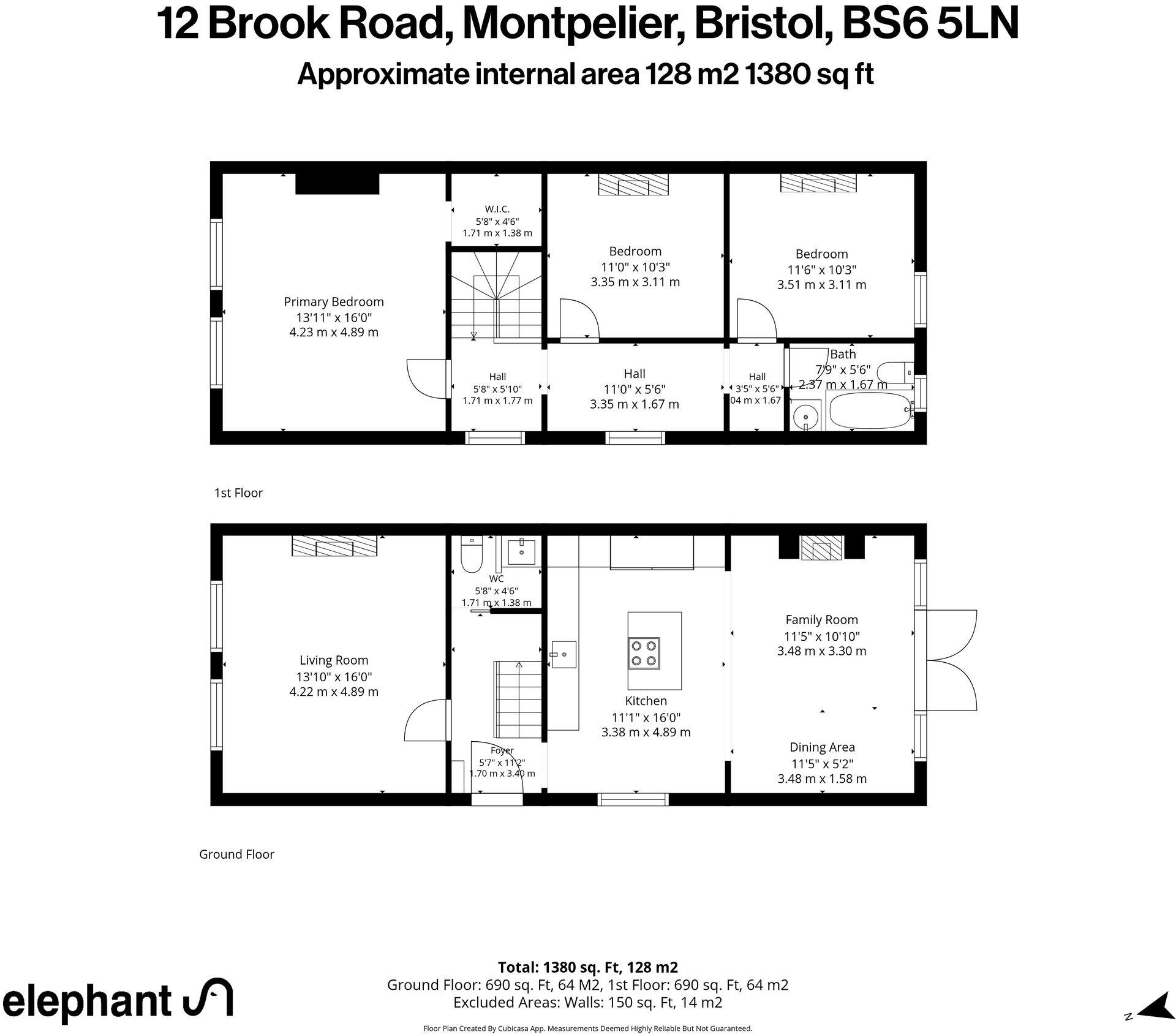 Brook Road, Montpelier, BS6 floorplan