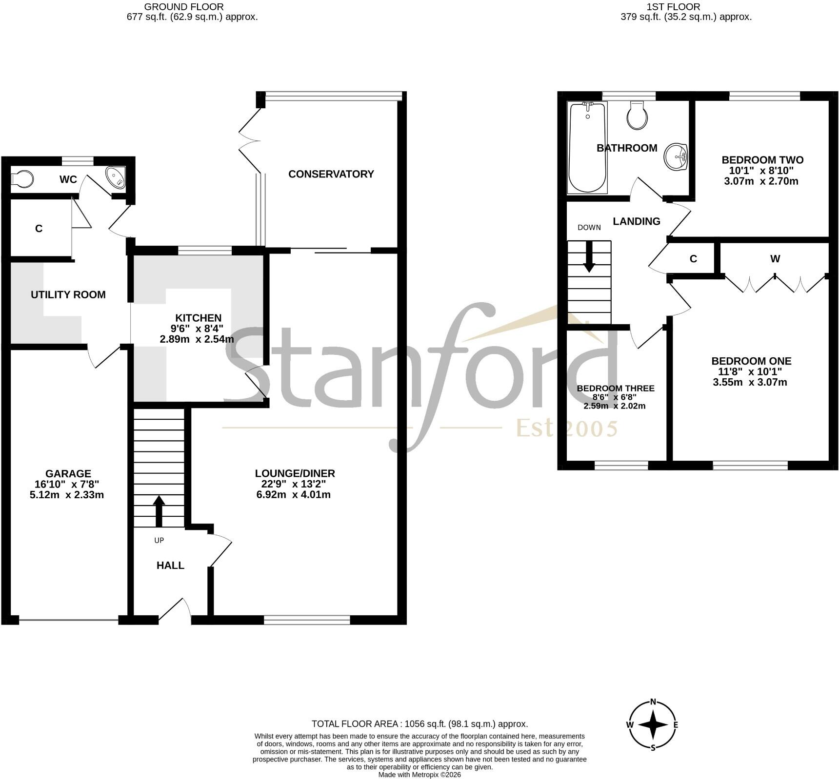 Fair Oak Road, Bishopstoke, Eastleigh, SO50 floorplan