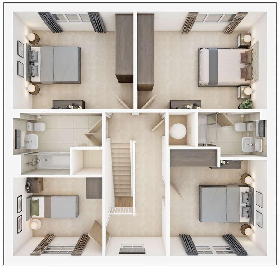 Broken Stone Road, Blackburn floorplan