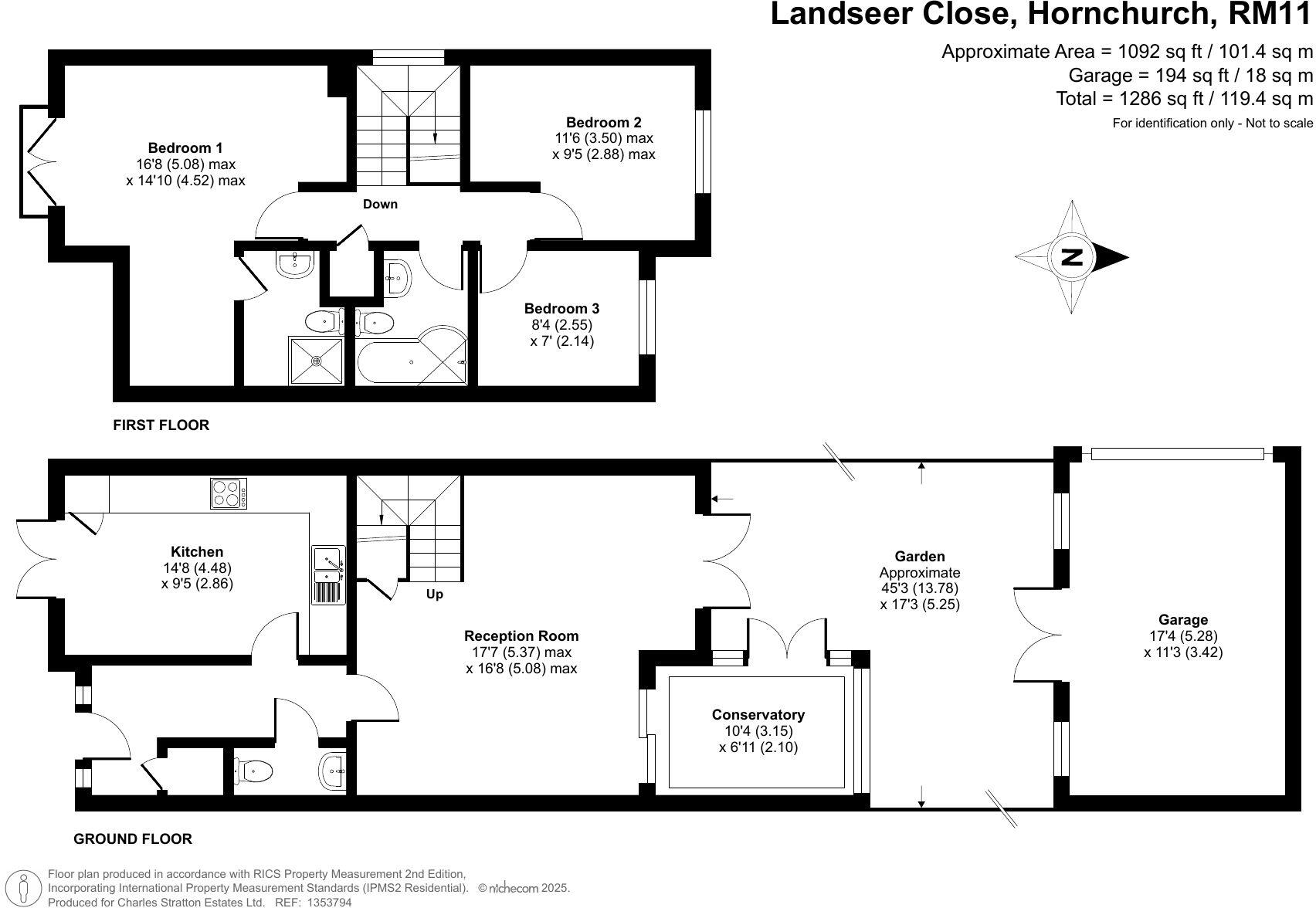 Landseer Close, Hornchurch floorplan