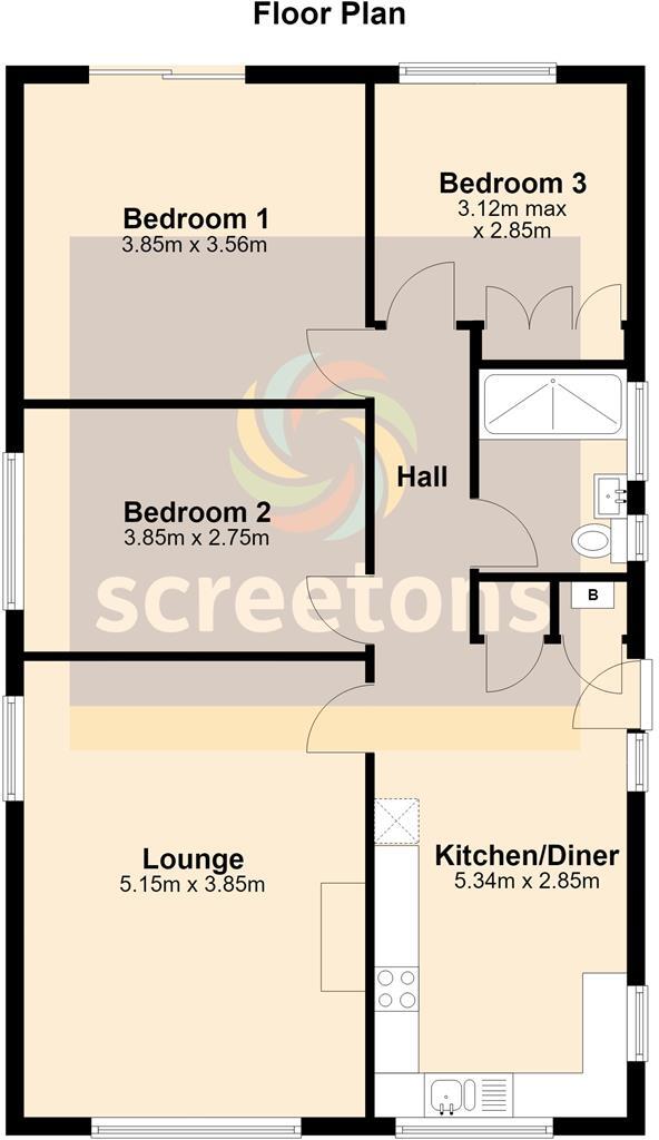 Pennine Road, Thorne, Doncaster, DN8 floorplan