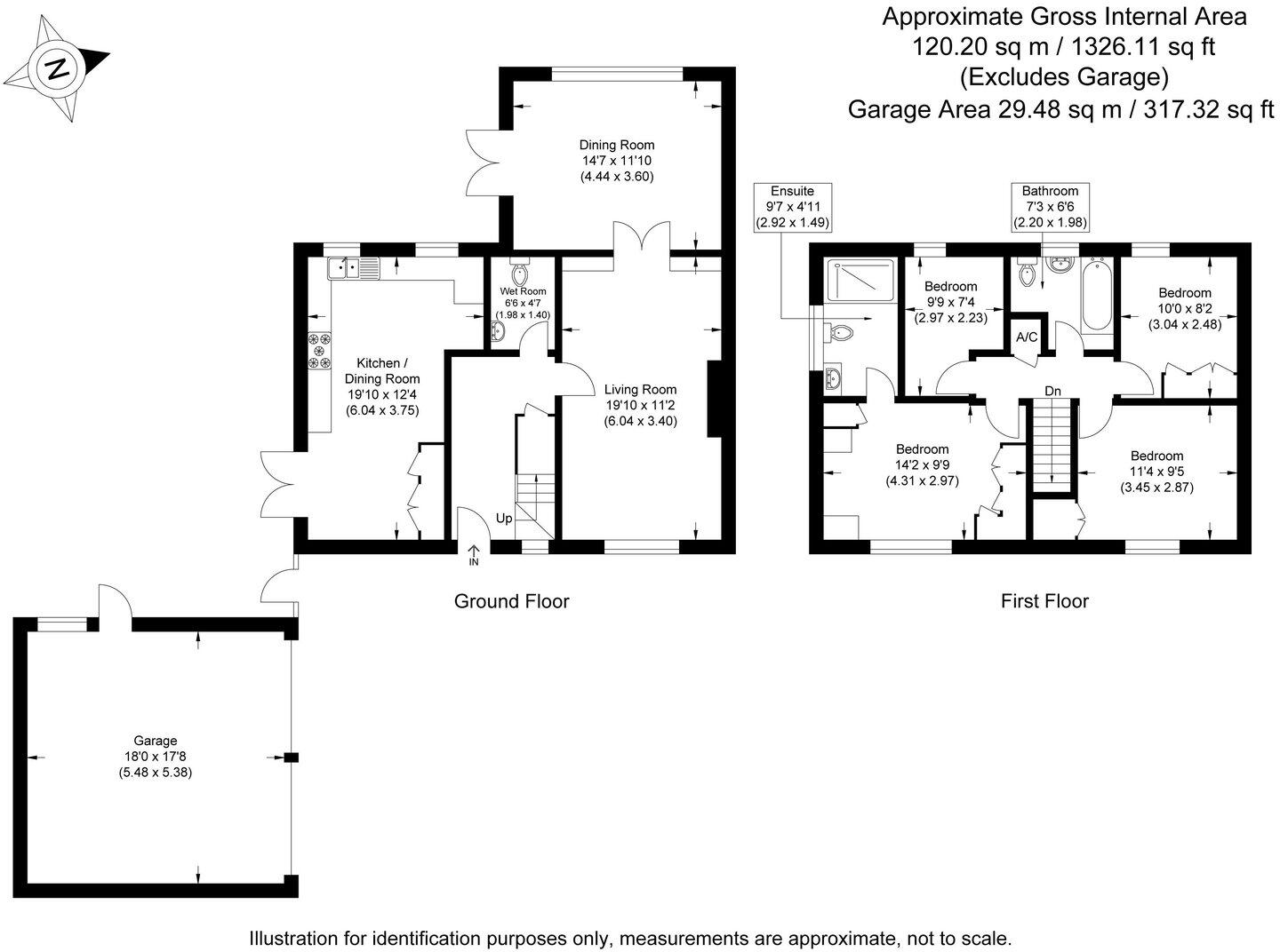 Kiln Close, Hermitage, Thatcham, RG18 9TQ floorplan
