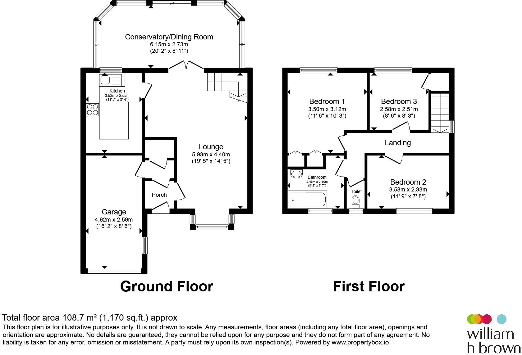 Eaton Square, Barnburgh, DONCASTER floorplan