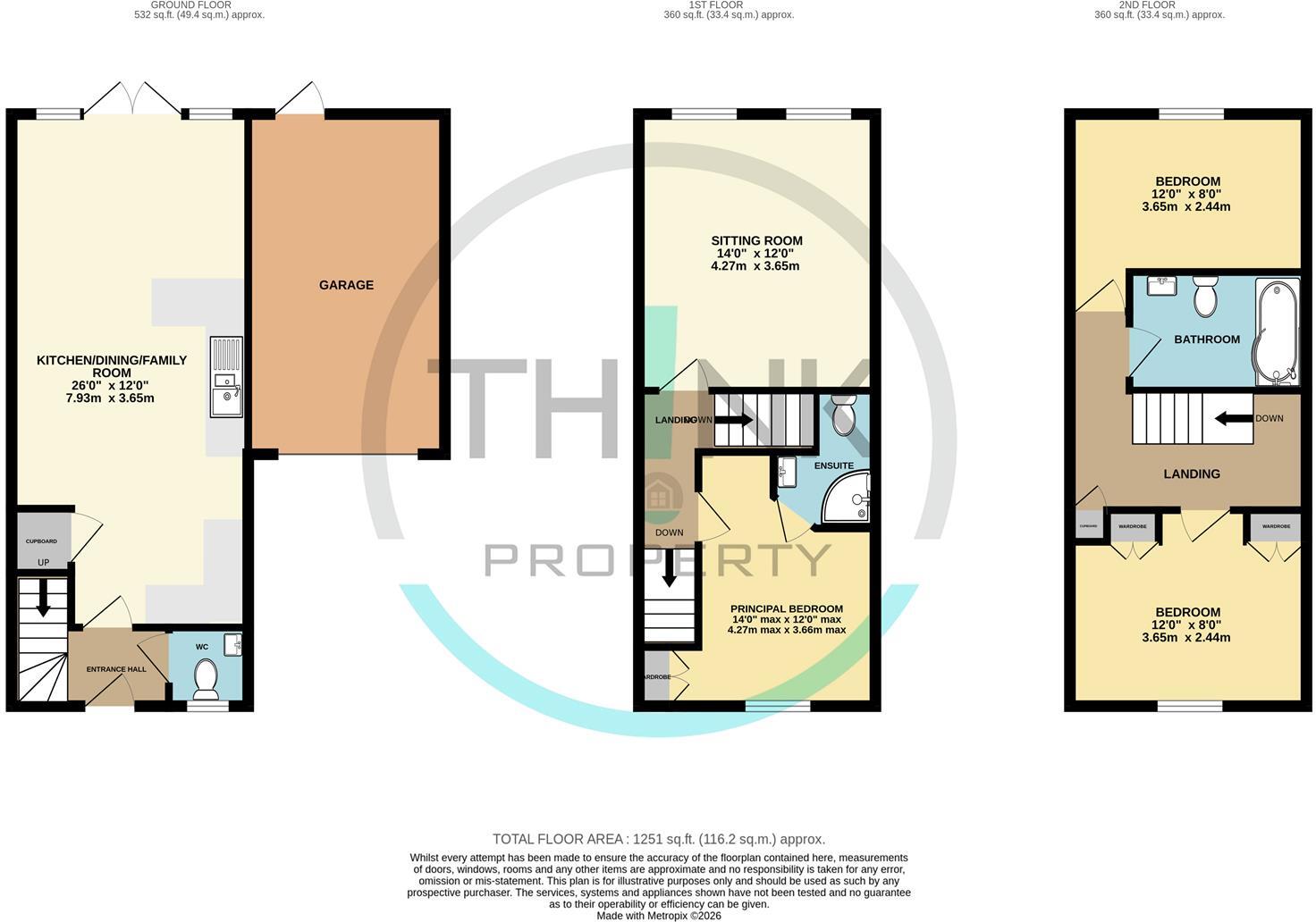 Bahram Road, Costessey, Norwich floorplan