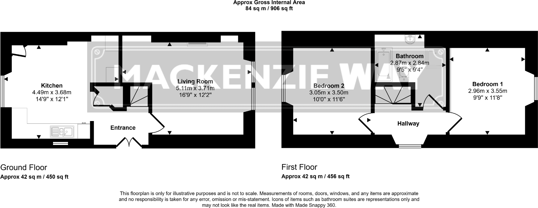Main Road, KA29 floorplan