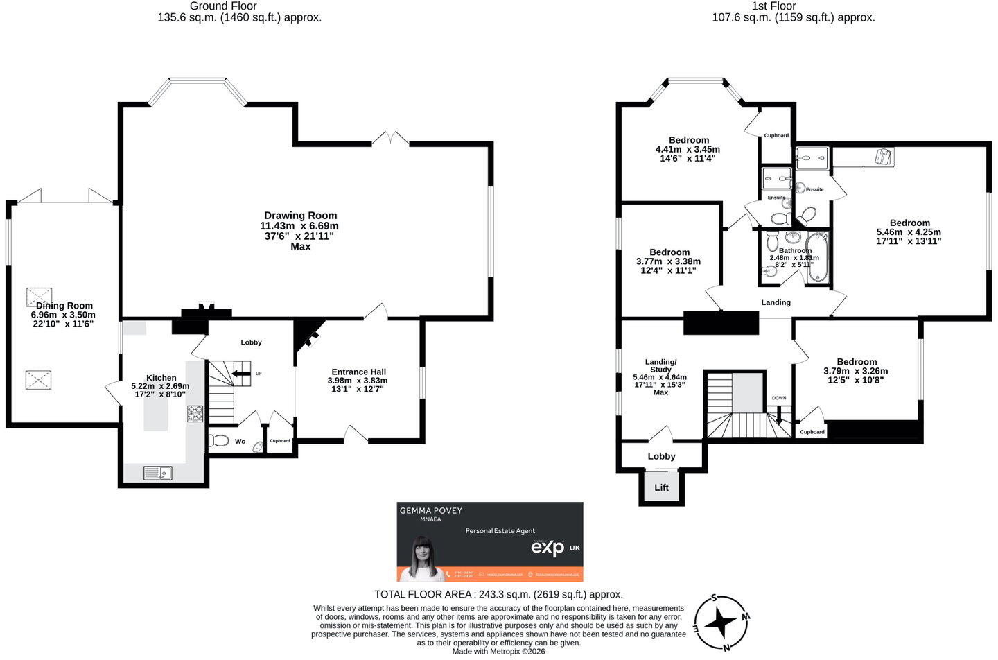 1, Trebencyn Park, Trebencyn, Abergavenny, Monmouthshire, NP7 8AR floorplan