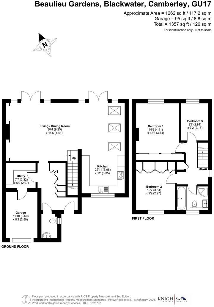 Beaulieu Gardens, Blackwater, Camberley floorplan