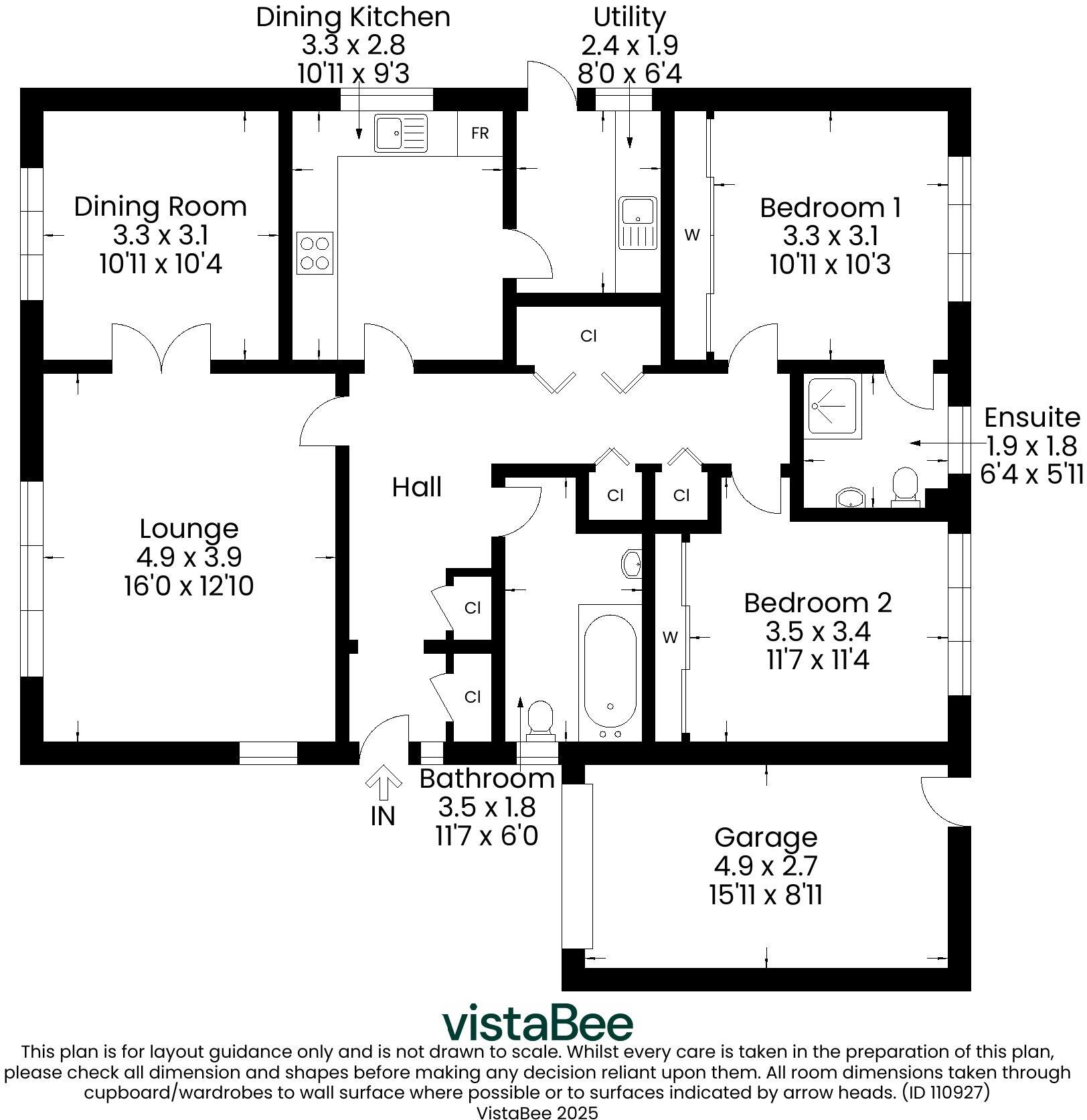 Gryfebank Avenue, Houston, PA6 floorplan