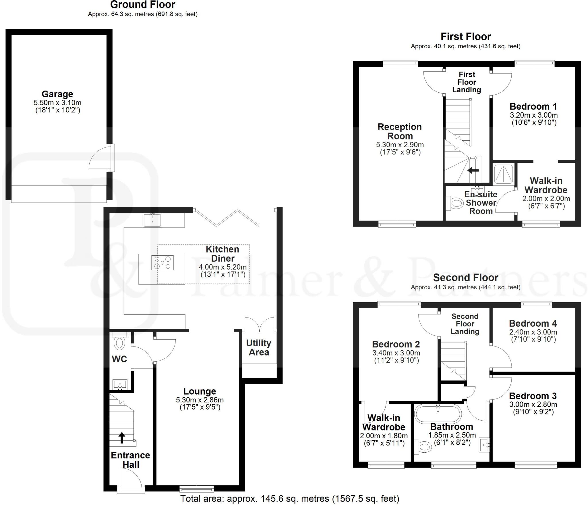 Cornelius Vale, Chelmer Village, Chelmsford, Essex, CM2 floorplan