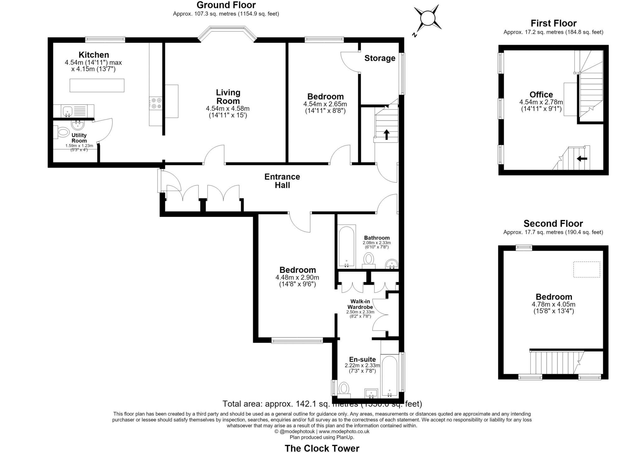 The Clock Tower, The Galleries, Brentwood floorplan